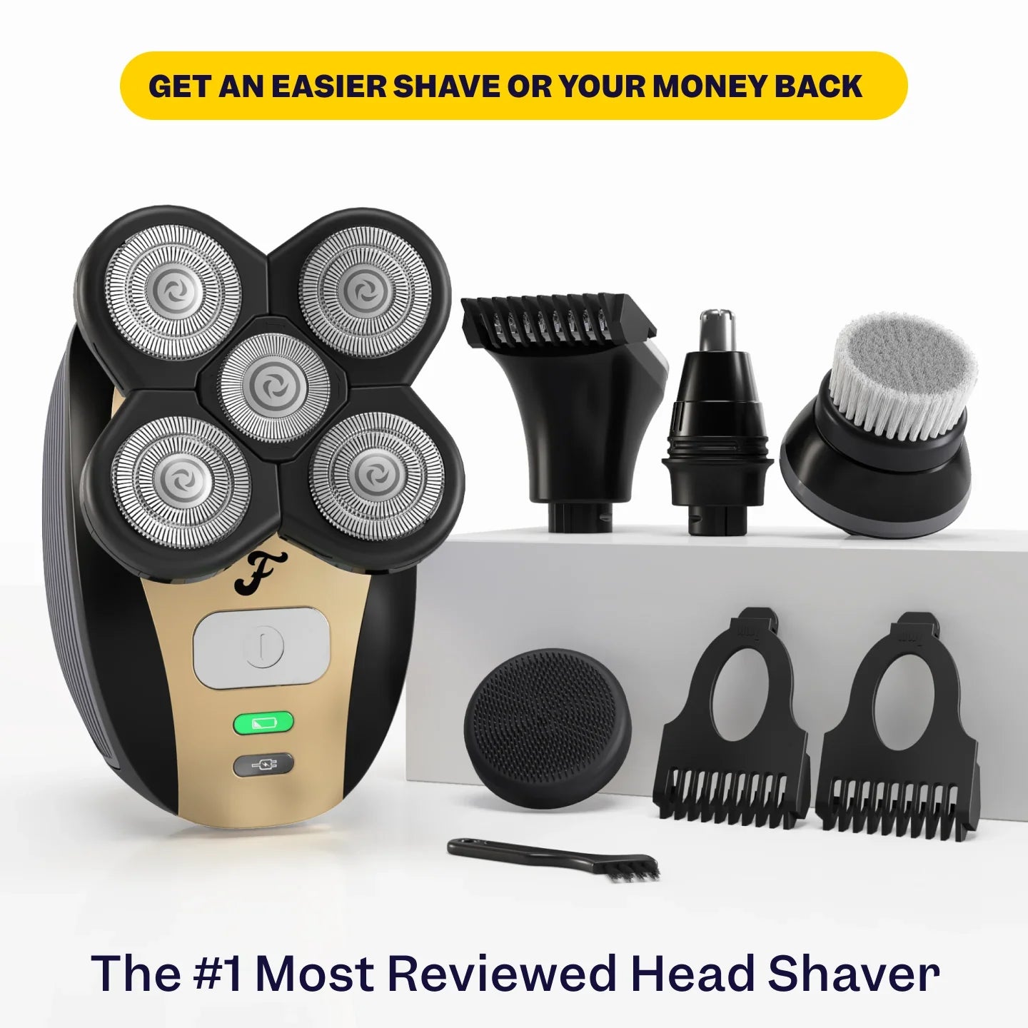 UltimateGlide Pro 9000: "The Must-Have Shaver for a Smooth, Bald Look"